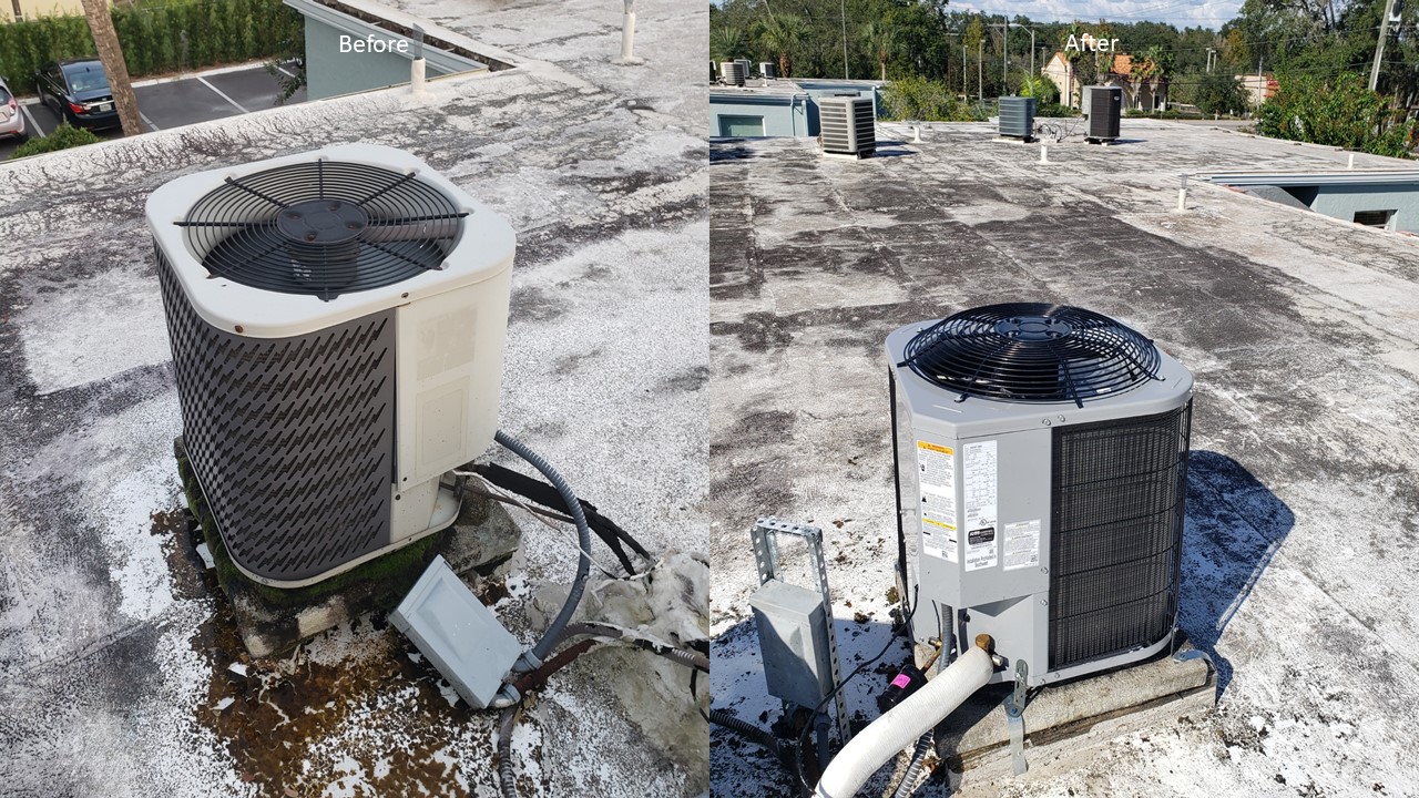 Previous HVAC work