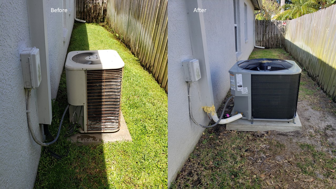 Previous HVAC work