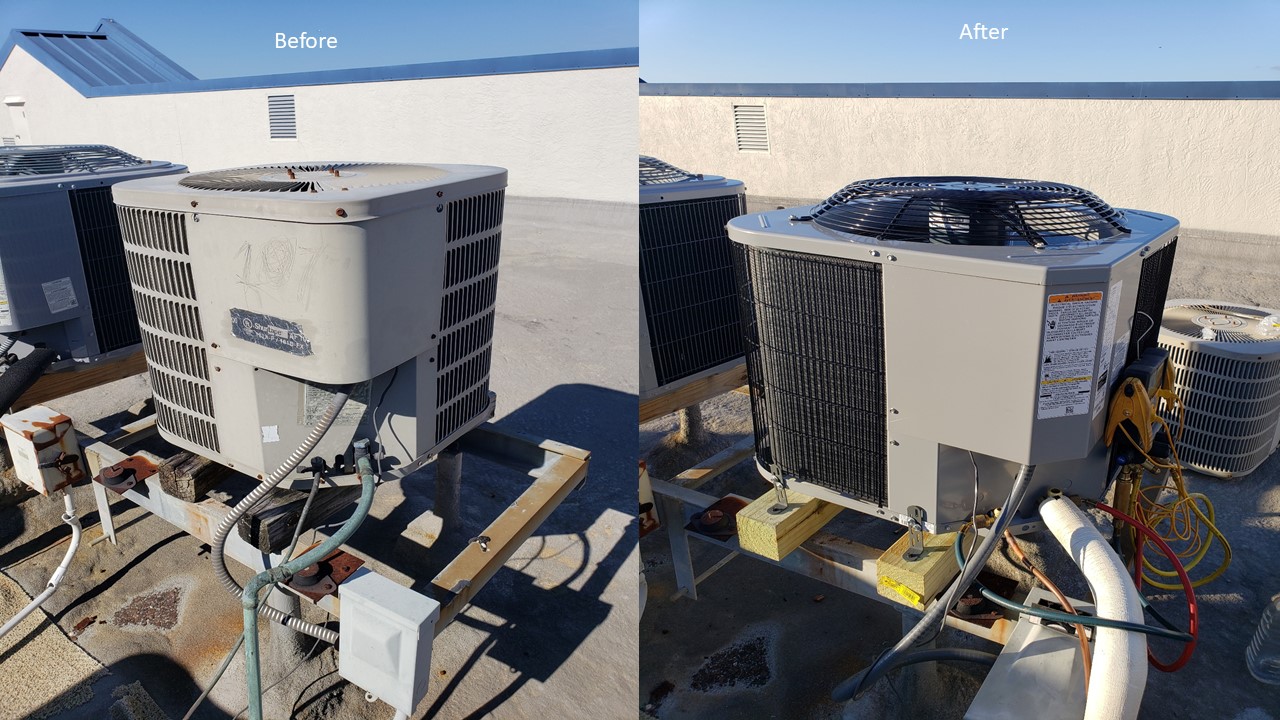Previous HVAC work