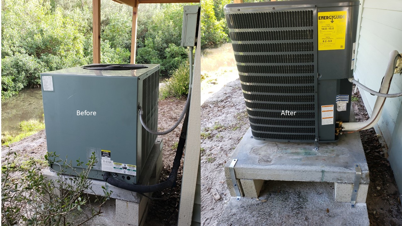 Previous HVAC work