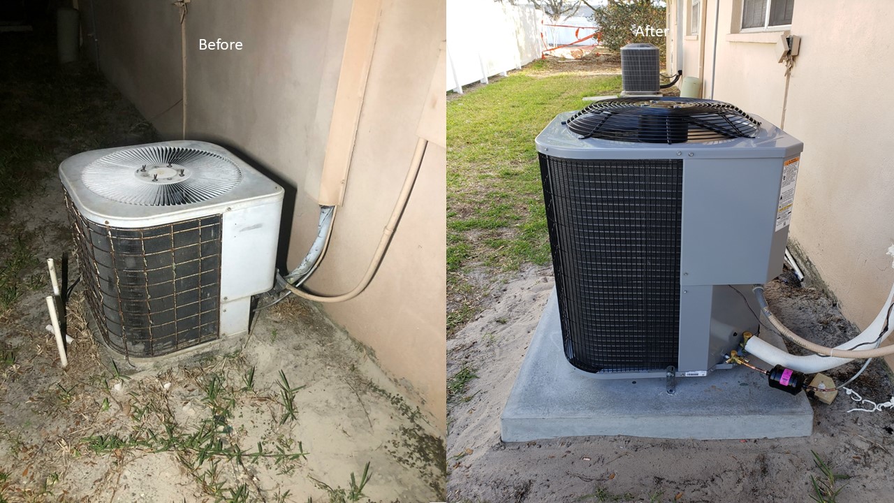 Previous HVAC work