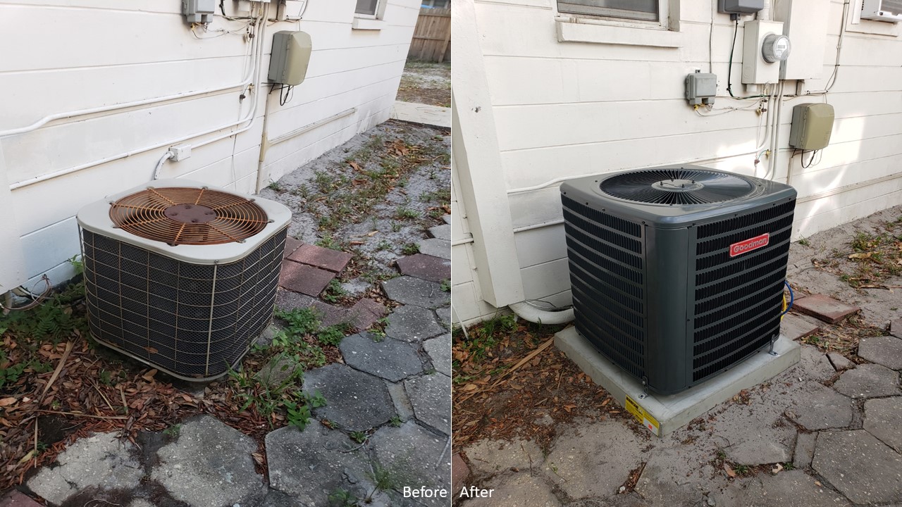Previous HVAC work